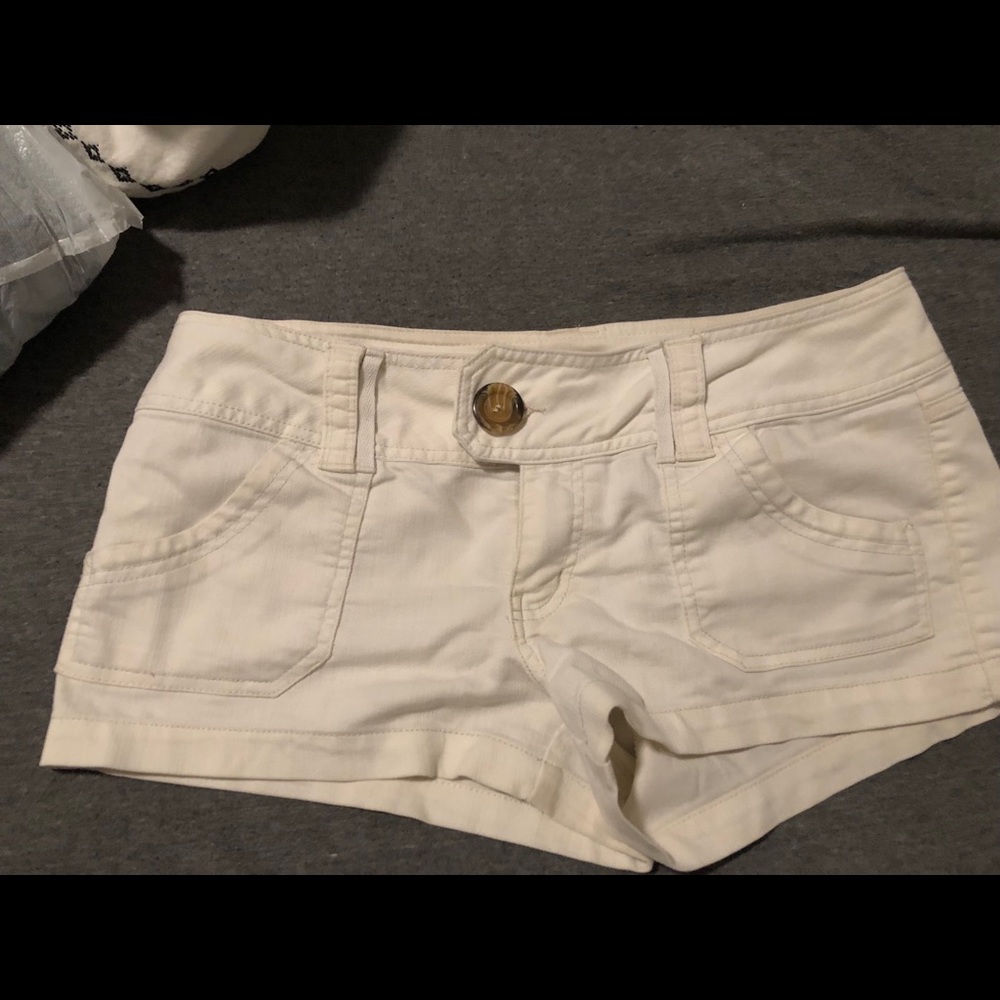 White shorts